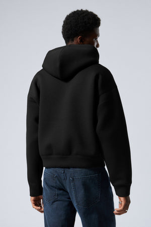 Veste à capuche effet scuba